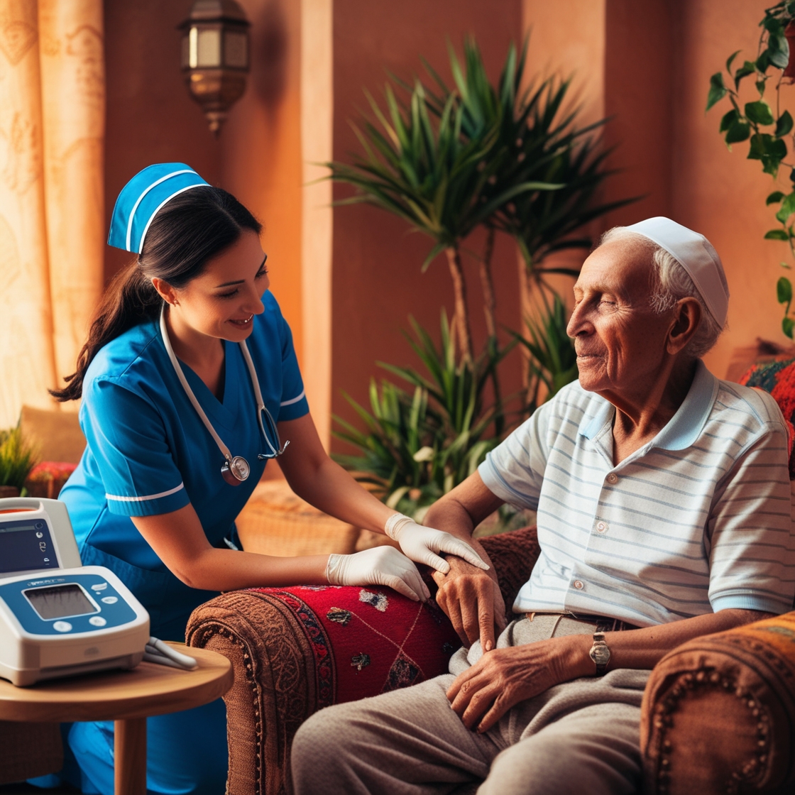 Infirmière à domicile Nador